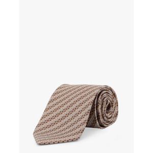 FERRAGAMO Silk tie with Intreccio motif 351258