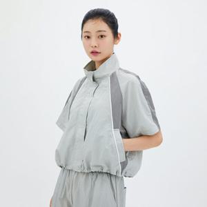 [LAP] 랩 (SET-아우터) 배색 하이넥 나일론점퍼 (AR2WZ463)
