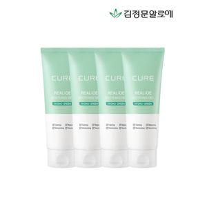 [김정문알로에]큐어 리알로에 수딩젤 150ml 4개
