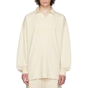 25 SS 피어오브갓 에센셜 1977 프론트 아플리케 프렌티 폴로 탑 에그쉘 192SU222010F