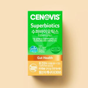 [세노비스]세노비스 수퍼바이오틱스 프리미엄100억유산균 60캡슐