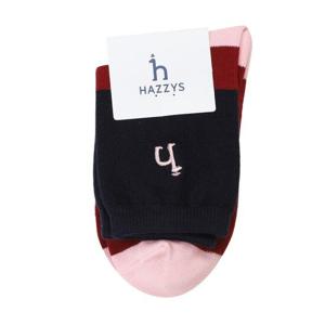 [헤지스 키즈]컬러블록 중목 양말 (HTG60UD05M_WN)