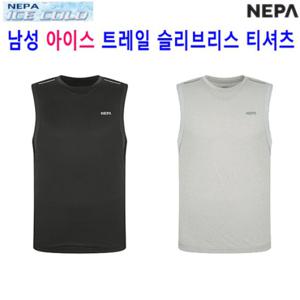 [네파][티셔츠 아이스콜드](7J35721)_남성 트레일 슬리브리스 티셔츠
