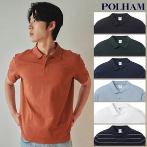 [폴햄] PHF2TT1010 남성 쿨피케 반팔 카라 티셔츠