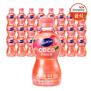 [광동직송] 썬키스트 코코 피치 300ml x24개