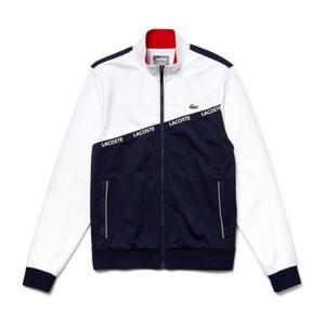 라코스테 남성 워드 테이프 자켓 SH8651 White Navy B