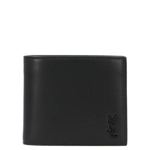 SAINT LAURENT 로고 가죽 지갑 6077271JB0U1000