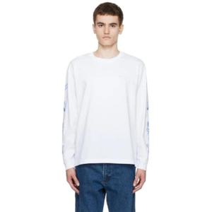 Maison Kitsune 티셔츠 화이트 프린트 티셔츠 232389M213040