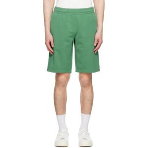 Maison Kitsune 반바지 그린 크레스트 쇼츠 232389M193001