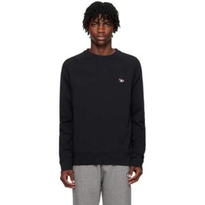 Maison Kitsune 스웨트셔츠 블랙 트리컬러 폭스 스웨트셔츠 232389M204013