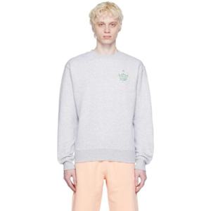 Maison Kitsune 스웨트셔츠 그레이 Hotel Olympia 크레스트 스웨트셔츠 232389M204000