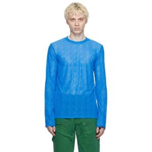 마린세르 티셔츠 SSENSE 익스클루시브 블루 티셔츠 232020M213015