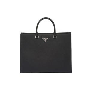 프라다 사피아노 레더 토트백 블랙 2VG101-2FAD-F0002