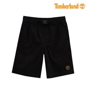 [팀버랜드키즈] 허리 벨트 로고 자수 반바지(TLSDC07F_055