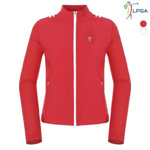 [LPGA골프웨어] 여성 하이브리드 니트 방풍 가디건(L191KC601P)