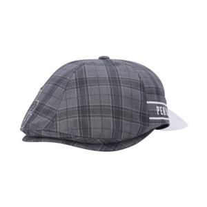[파리게이츠] (521D1CP206)여성 엠보 로고 자수 체크 헌팅캡