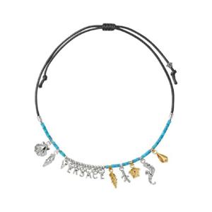 베르사체 아이콘 드 라메르 비즈 네크리스 10206991A10954