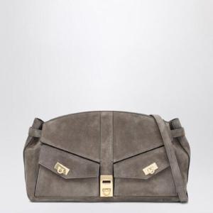 FERRAGAMO Hug multipocket L gray shoulder bag 0784188VEL/Q_FERRA-CO