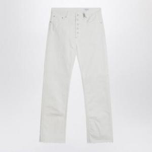 ALEXANDER MCQUEEN White denim trousers 828714QYAAE/Q_ALEXQ-9000