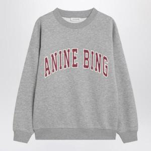 ANINE BING Gray Spencer sweatshirt A-08-11451CO/Q_ANINE-GRM1