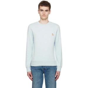 Maison Kitsune 스웨트셔츠 블루 칠랙스 폭스 스웨트셔츠 232389M204034
