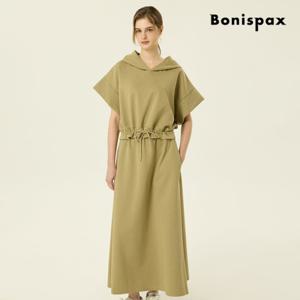 보니스팍스  스트링 후드 티셔츠 스커트 투피스 (XP5OP011M0)