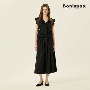 보니스팍스  프릴 조끼 롱 스커트 투피스 (XP5OP006M0)
