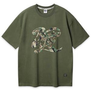 앨빈클로 보헤미안 카모플라쥬 오버핏 반팔티 AST4775 (3 COLOR)