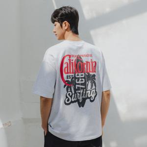 앨빈클로 Califonia 서핑 오버핏 반팔티 AST4783 (3 COLOR)