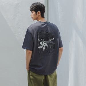 앨빈클로 노이즈 오버핏 반팔티 AST4754 (2 COLOR)
