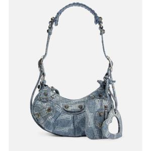 발렌시아가 Le Cagole XS 데님 숄더백 P00707544
