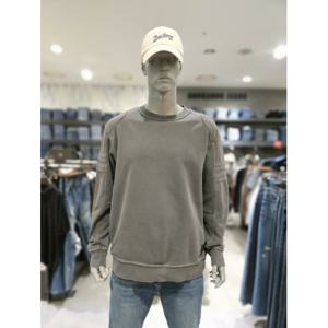 [버커루] 남성) 3단쭈리 가먼트다잉 맨투맨티셔츠 (B231TS310P)