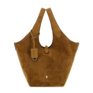 폴로 랄프로렌 여성 브라운 POLO PLAY 쇼퍼백 428972996_004CARAMEL