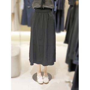 [숲]밴딩 플레어 롱스커트 SB4SR352