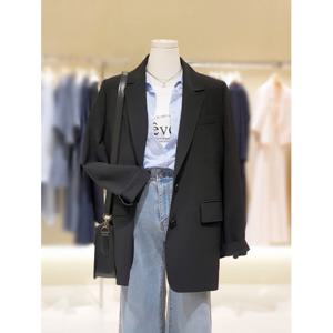 [숲]백 사선트임 투버튼 자켓 SB4JK36I