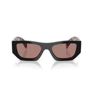 남성 Prada Eyewear 직사각형 프레임 선글라스 13P60B