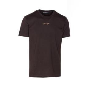 돌체앤가바나 반팔 티셔츠 G8RN8Z G7NUBM3927 Brown