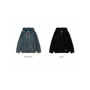 [후아유] 공용 데님 후드집업 / Denim Hoodie Zip-up WHJKF2293U