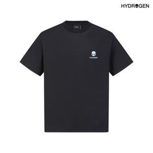 [하이드로겐] 유니 소로나 레터링 그래픽 반팔 티셔츠 H31D2TR722_BK