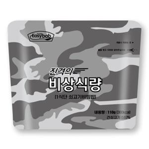 이지밥 진격의 비상식량 1식단 쇠고기비빔밥 전투식량 간편식