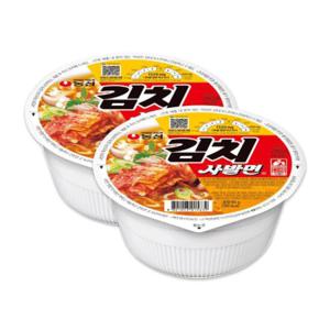 [농심] 김치 사발면 86g x 24개 컵라면 한박스