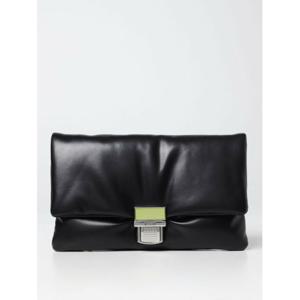 [MSGM] 여성 클러치 인 synthetic 나파 레더 3441MDZ29 99 블랙 /6