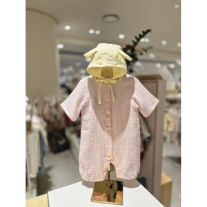 블루독베이비 10 25SS봄신상 (PK)슈크림7부세트우주복 (4517004115)