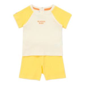 [블루독베이비8] SS25 와플상하세트 HJ (4537067204) (BLUEDOG BABY 유아 출산 백일 선물 도트 강아지 내복