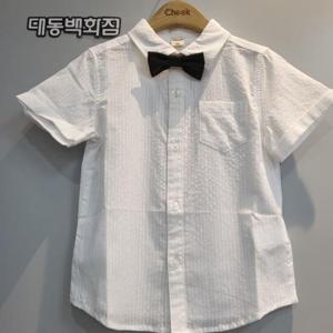 치크 DP01 남아 반팔 타이탈착 댄디셔츠 CKYC2532B