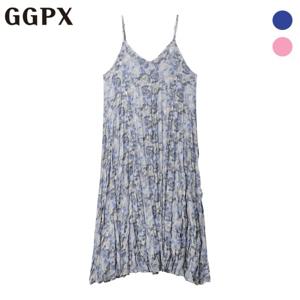 [GGPX] 플라워 링클 뷔스티에 원피스 (GP3OP011F)