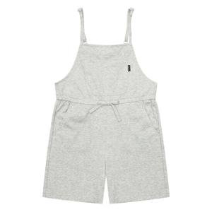 [에꼴리에][에꼴리에] 여아 베이직 4부 멜빵 반바지 21B1255_GY