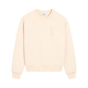 AMI Paris 아미 드 꾀흐 패치 스웨트셔츠 E25USW055747