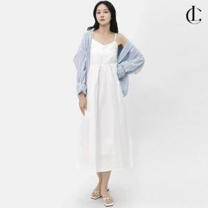 엘케이트 여자 원피스 끈나시 여름 뷔스티에 끈조절가능 롱원피스 LNNT007