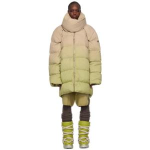 릭오웬스 패딩 Moncler    토프   그린 다운 코트 241232F061004